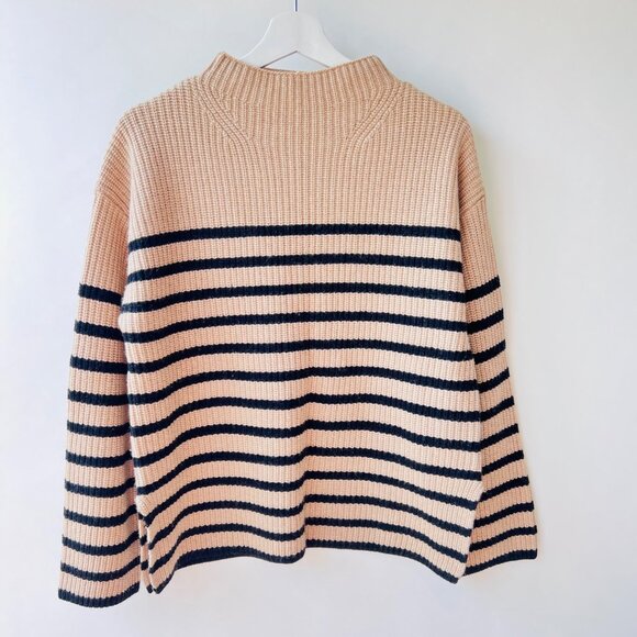Rails Claudia Striped Mock Neck Sweater – Size S P4 - Picture 2 of 8